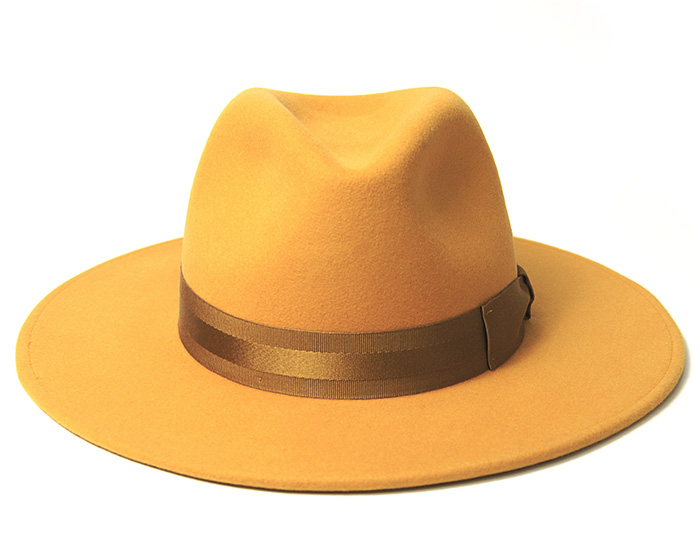 イタリア Borsalino(ボルサリーノ) カシミアミックスフェルト中折れ帽