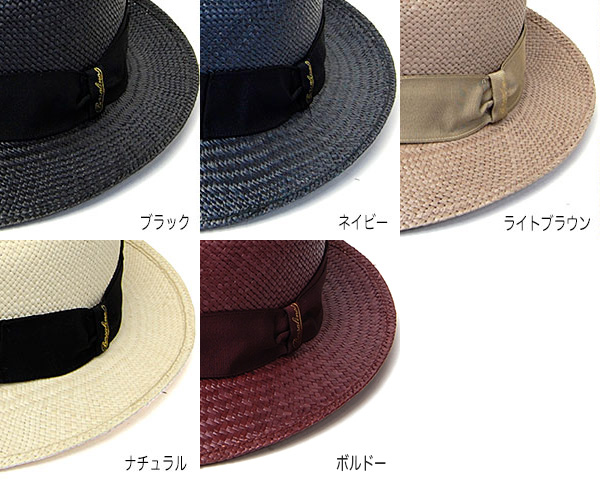 イタリア Borsalino(ボルサリーノ) パナマ中折れ帽 141089 Trilby