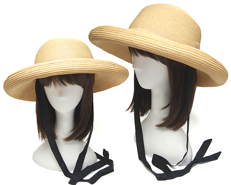 chisaki(チサキ) つば広ペーパーブレードハット MARTA レディース 春夏