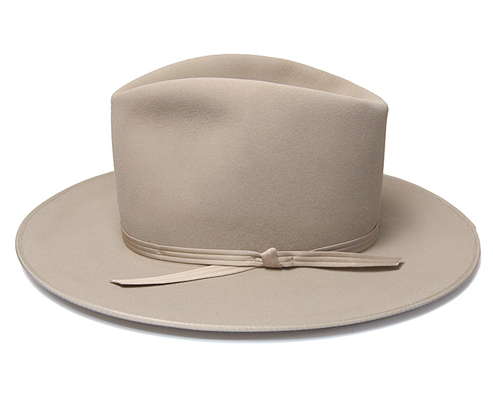 アメリカ STETSON(ステットソン) ファーフエルト中折れ帽 VINTAGE OPEN