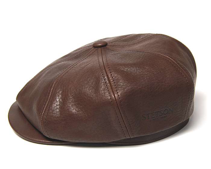 STETSON(ステットソン) レザー8枚はぎハンチング SE788 メンズ 秋冬