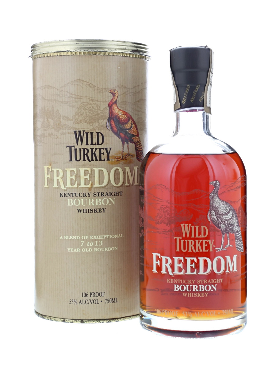 ワイルドターキー フリーダム 750ml / 53% - 歌舞伎ウイスキー 日本の