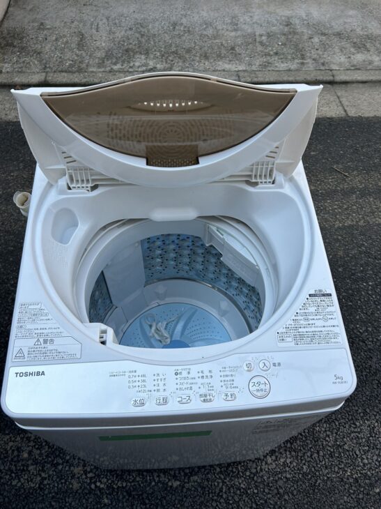 2020年製【高価買取】東芝 全自動洗濯機 AW-5G8 館林市へ出張しました