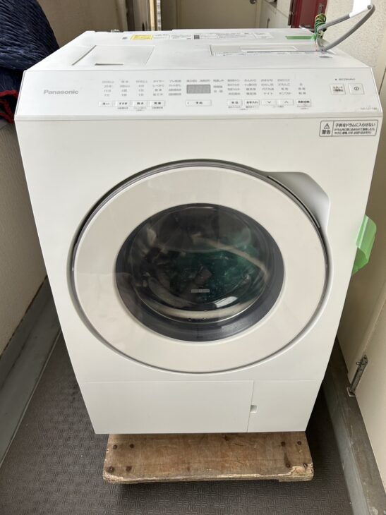 美品！Panasonic ドラム式洗濯乾燥機 NA-LX113BL 2023年製を川口市にて