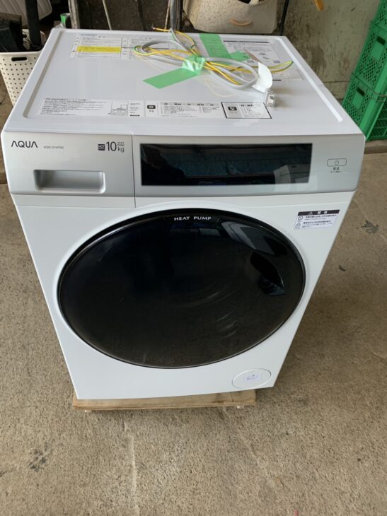 2024年製の美品！AQUA ドラム式洗濯乾燥機 AQW-D10P-L 岡崎市稲熊町で