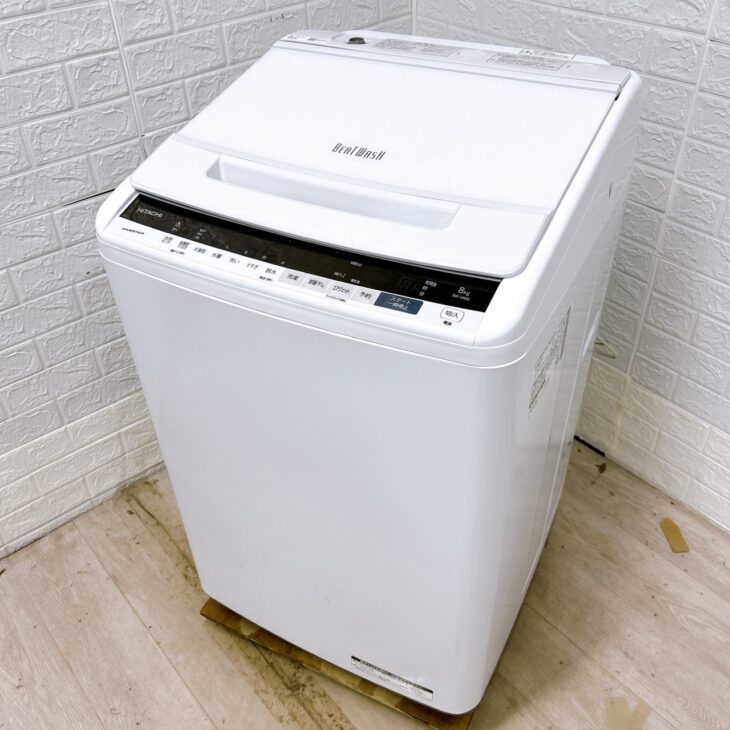 宮城県仙台市宮城野区】HITACHI(日立) 洗濯機 2020年製 BW-V80E ｜出張