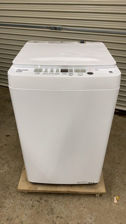 大阪市でハイセンス 洗濯機 HW-K60J 出張買取 2024年製の美品を査定