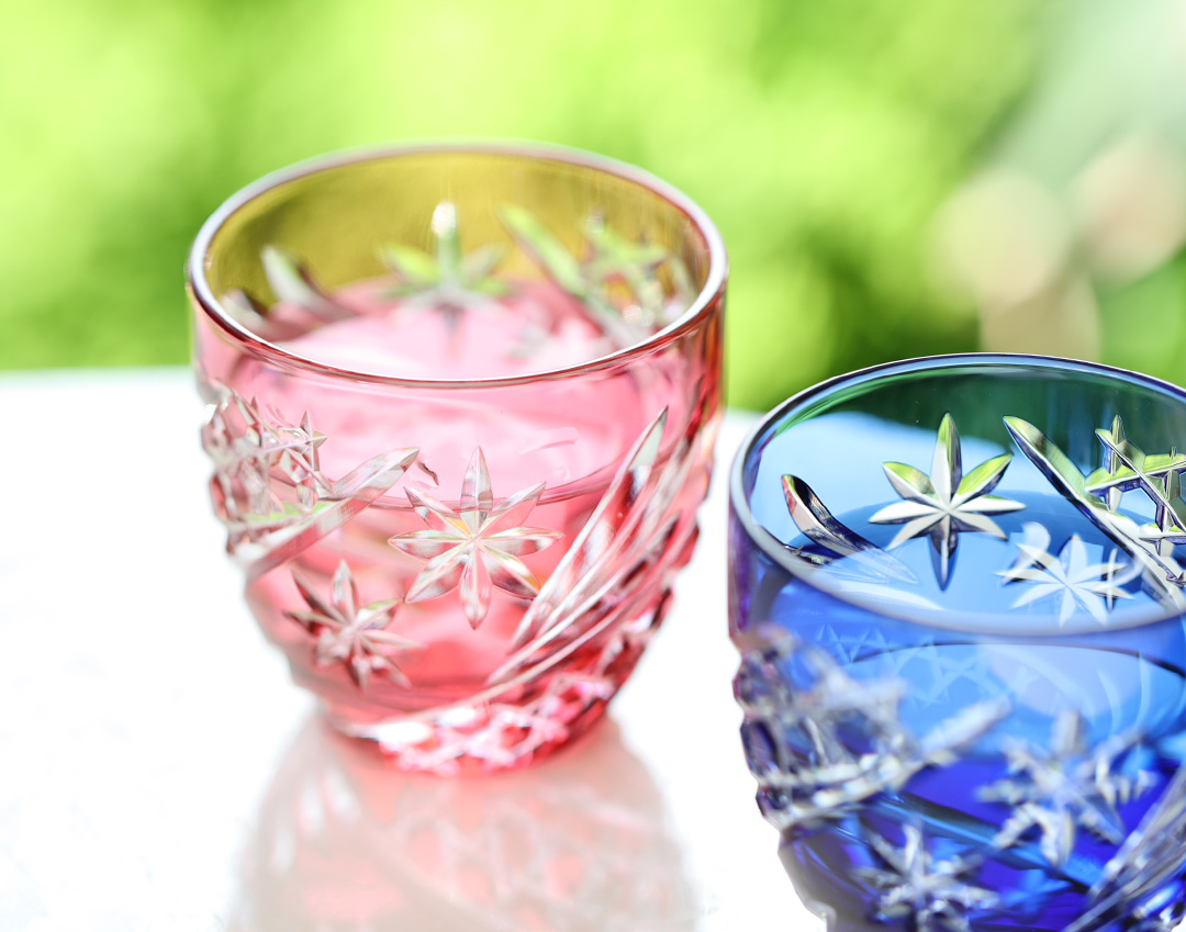 Marvin】カガミクリスタル 懐石杯 5つセット カガミクリスタル 懐石杯