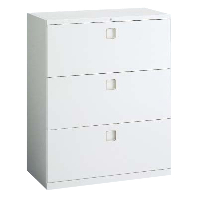 4T73ZC-ZA75 ラテラルキャビネット3段（下置用） 幅800×奥行450×高さ