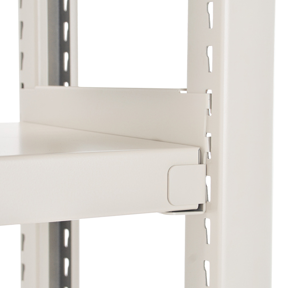 4段中軽量スチールラック 高さ1200 幅1200 奥行600 2LS4460-4 通販