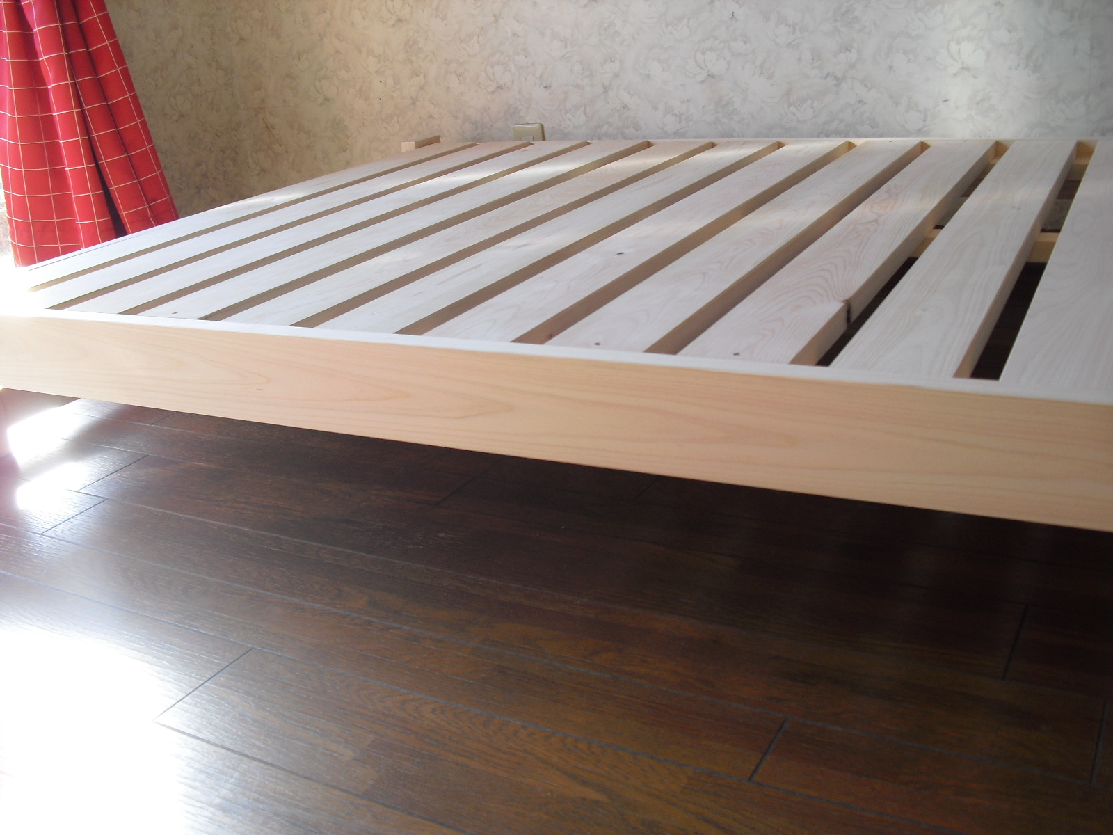 ひのきすのこベット セミダブル ロータイプ 無垢 通販 ｜手作り家具