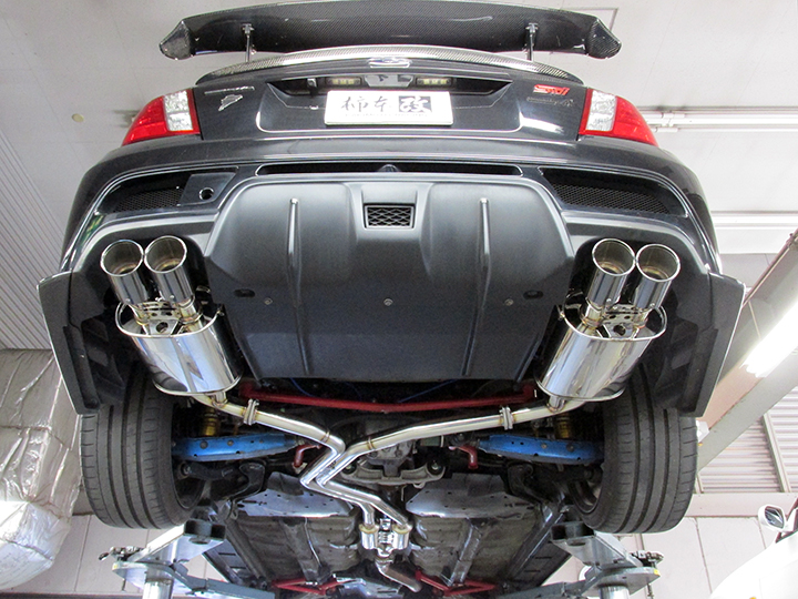 製品情報：EXHAUST：ワンオフマフラー：制作事例（SUBARU） | 柿本改