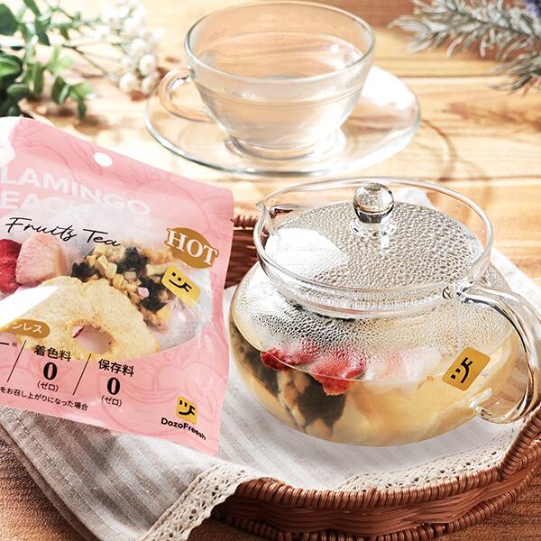 ドーゾフリーシュ フラミンゴピーチ（ピーチ・ウーロンチャ） 9g