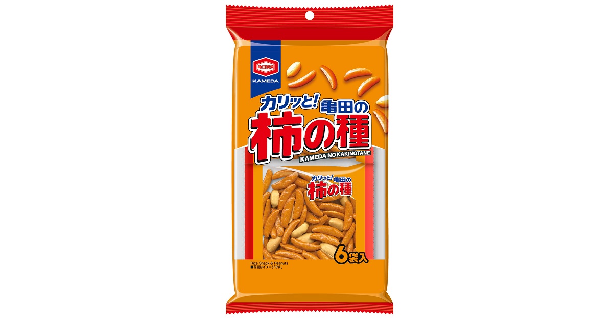 172g 亀田の柿の種 6袋詰 | 亀田製菓株式会社