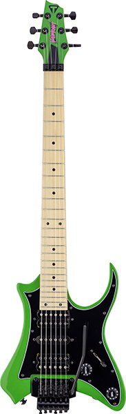 Vaibrant Standard V88S Slime Green | TRAVELER GUITAR | 取扱い