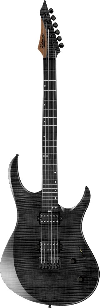 Diablo Standard with Hipshot Hardtail Bridge Satin Trans Black