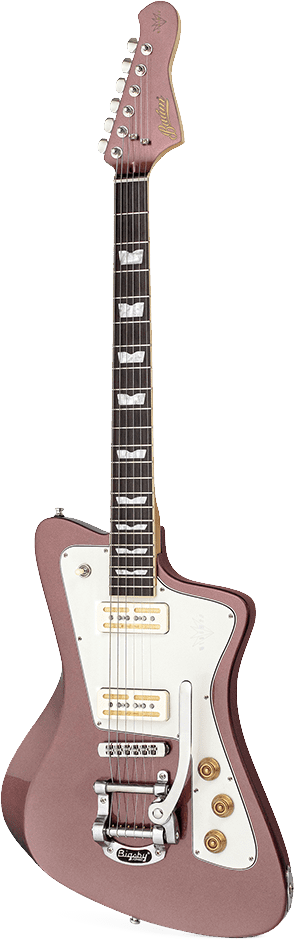 Wingman-W with Tremolo Burgundy Mist | Baum Guitars | 取扱い