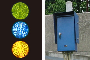 固定式列車接近警報表示装置｜株式会社カネコ-鉄道の保線計測機器や