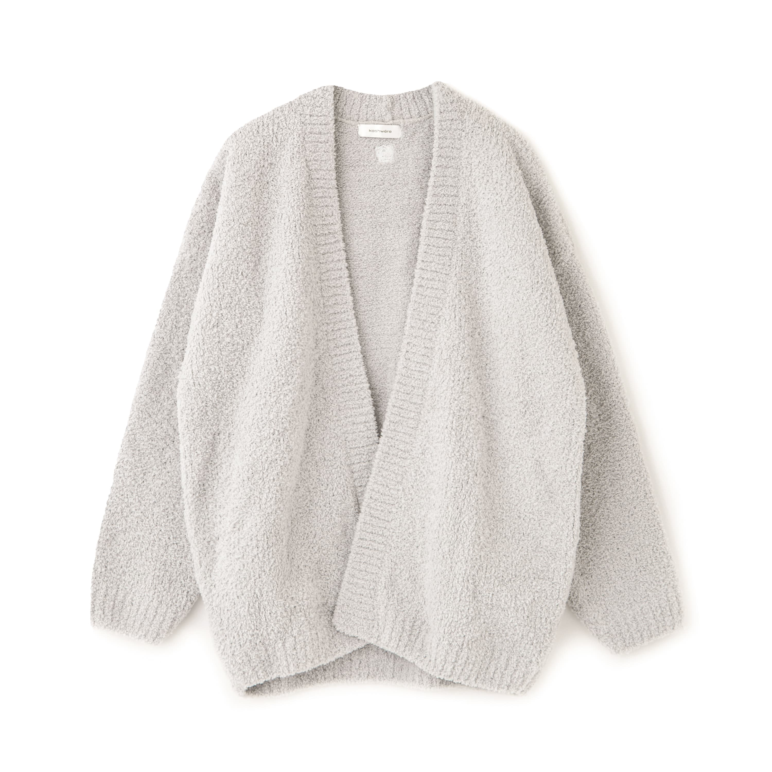 BOYFRIEND CARDIGAN(M mist): WEAR | kashwere Japan (カシウエア