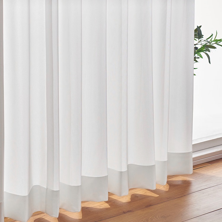 KEYUCAケユカ レースカーテン KEYUCA カーテンとレースカーテンセット