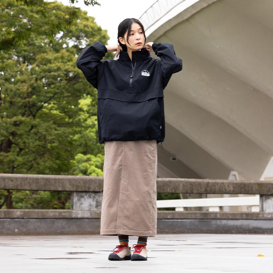 ナイロン アノラック フーディ | Black | KEEN公式オンラインストア