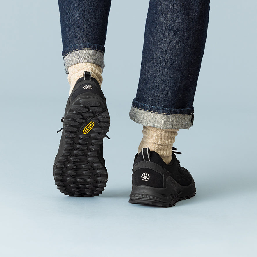 メンズ ジャスパー ザイオニック スニーカー | Black/Alloy | KEEN公式