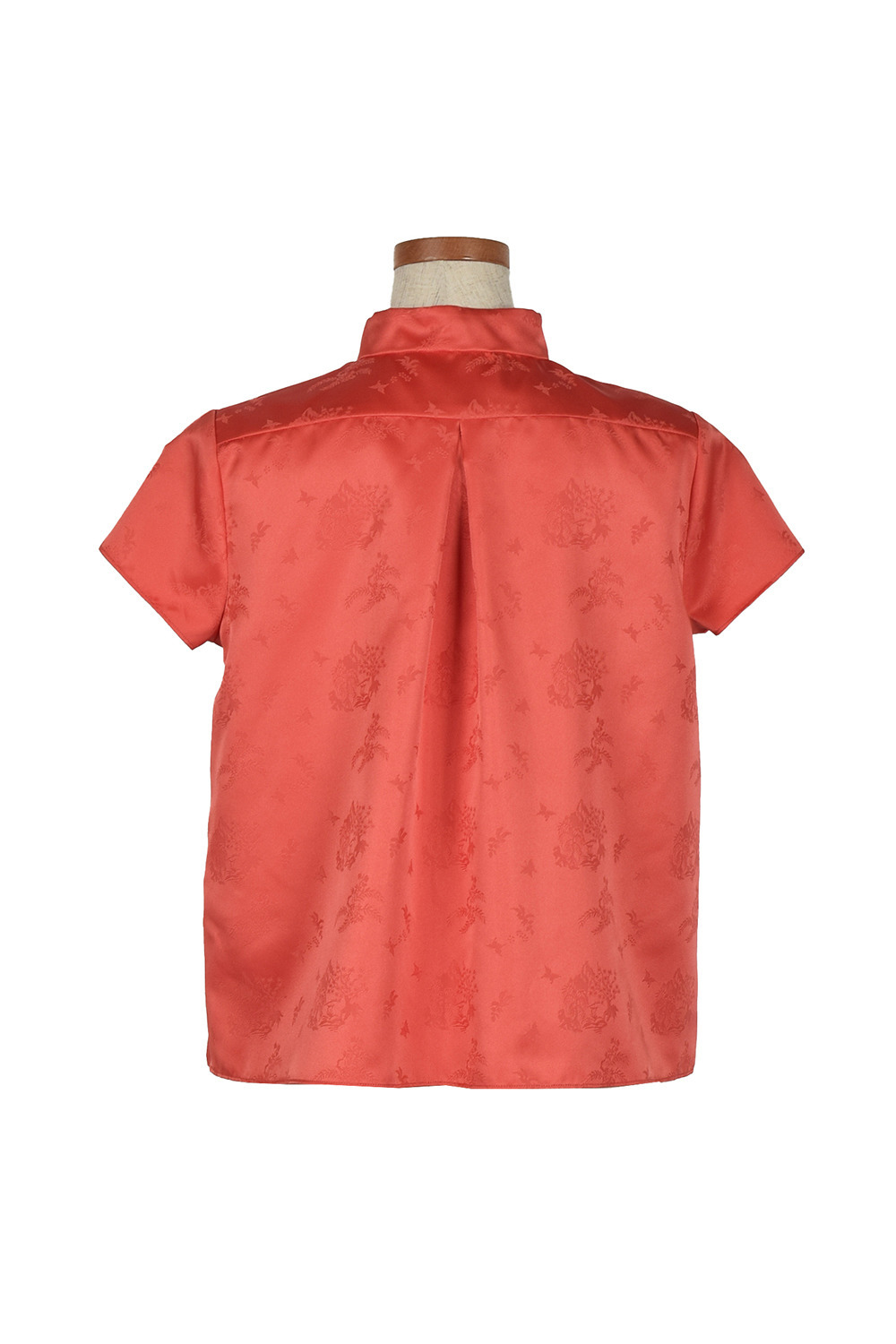 Oriental garden jacquard チャイナブラウス｜KEITAMARUYAMA OFFICIAL