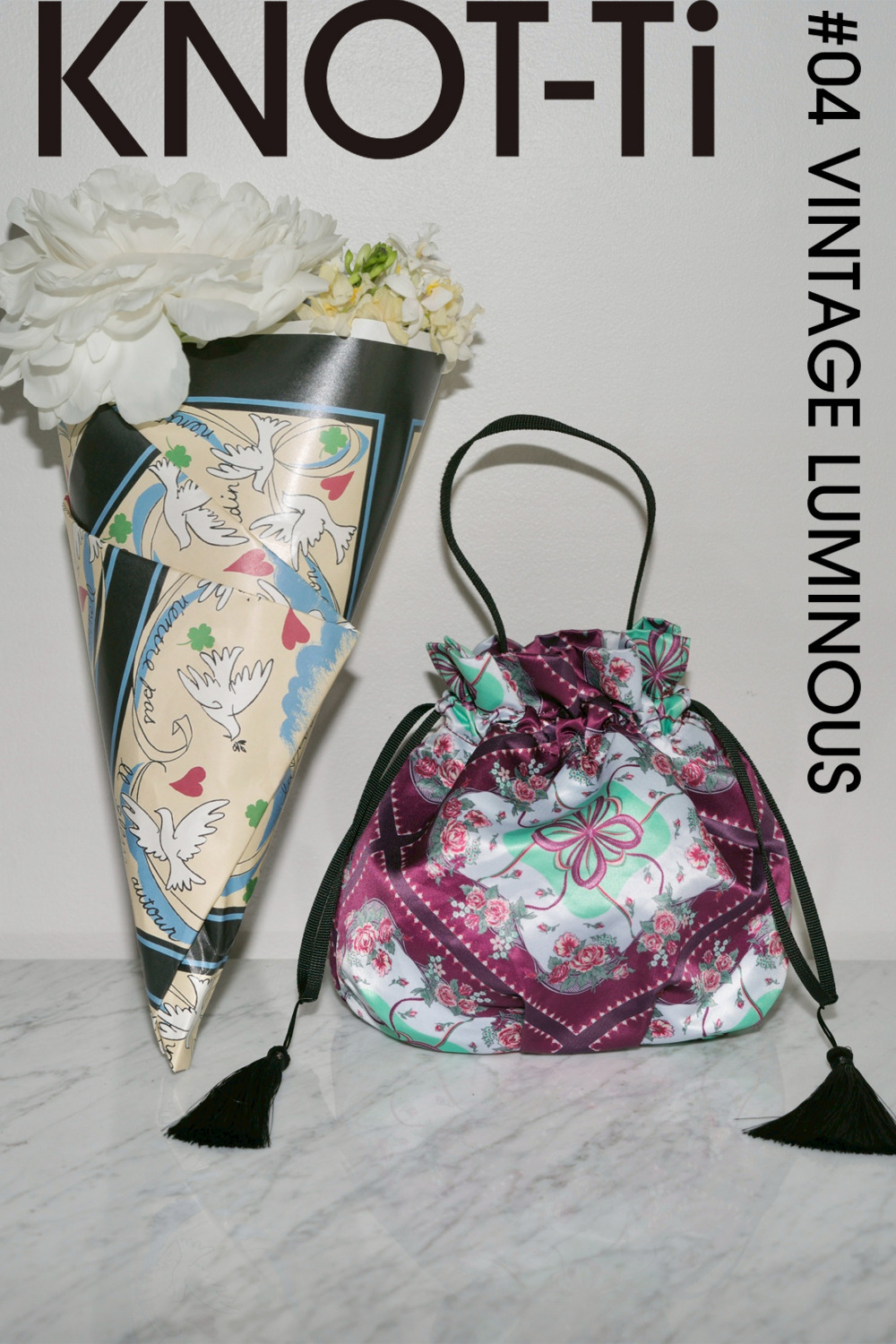 KNOT-Ti 巾着バッグ（Vintage Luminous）｜KEITAMARUYAMA OFFICIAL