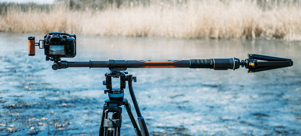 映画のような撮影を手軽に実現。 マルチに使える次世代型一脚