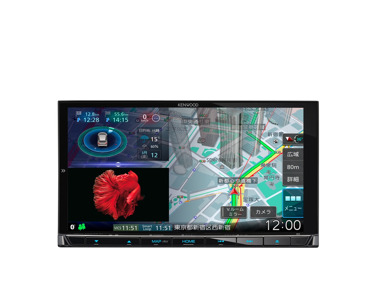 MDV-M808HDW/M808HD（生産完了品） | カーナビ | KENWOOD