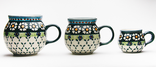 マグカップ（ミニ）ポーリッシュポタリー(ポーランド食器)