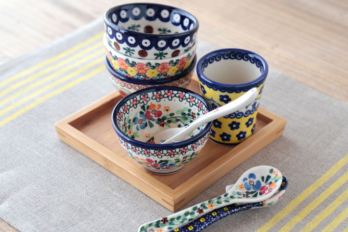 ボウル・小・ポーリッシュポタリー(ポーランド食器)