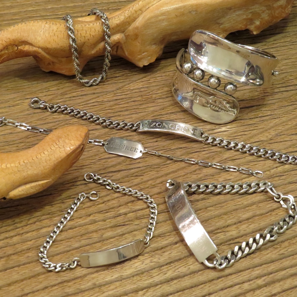 ヴィンテージ シルバーブレスレット | キヤアンティークス