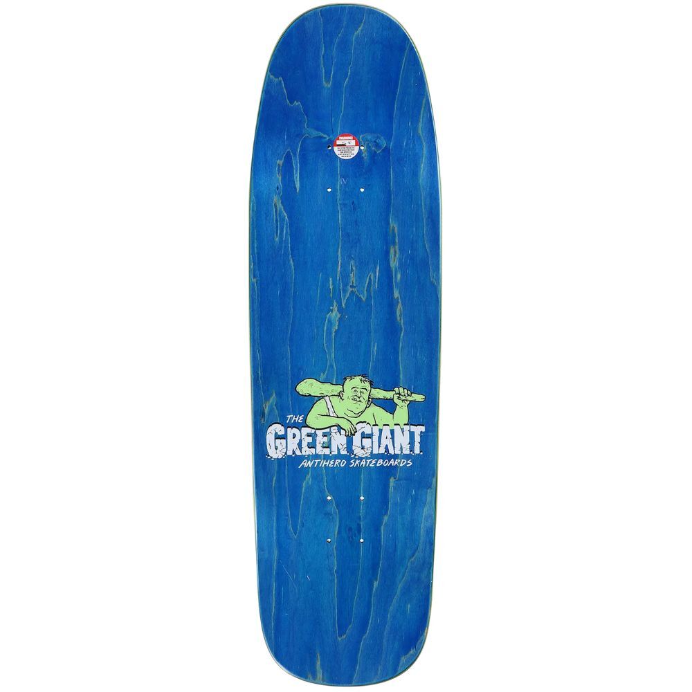 Anti Hero Shaped Eagle Green Giant 9.56 Skateboard Deck