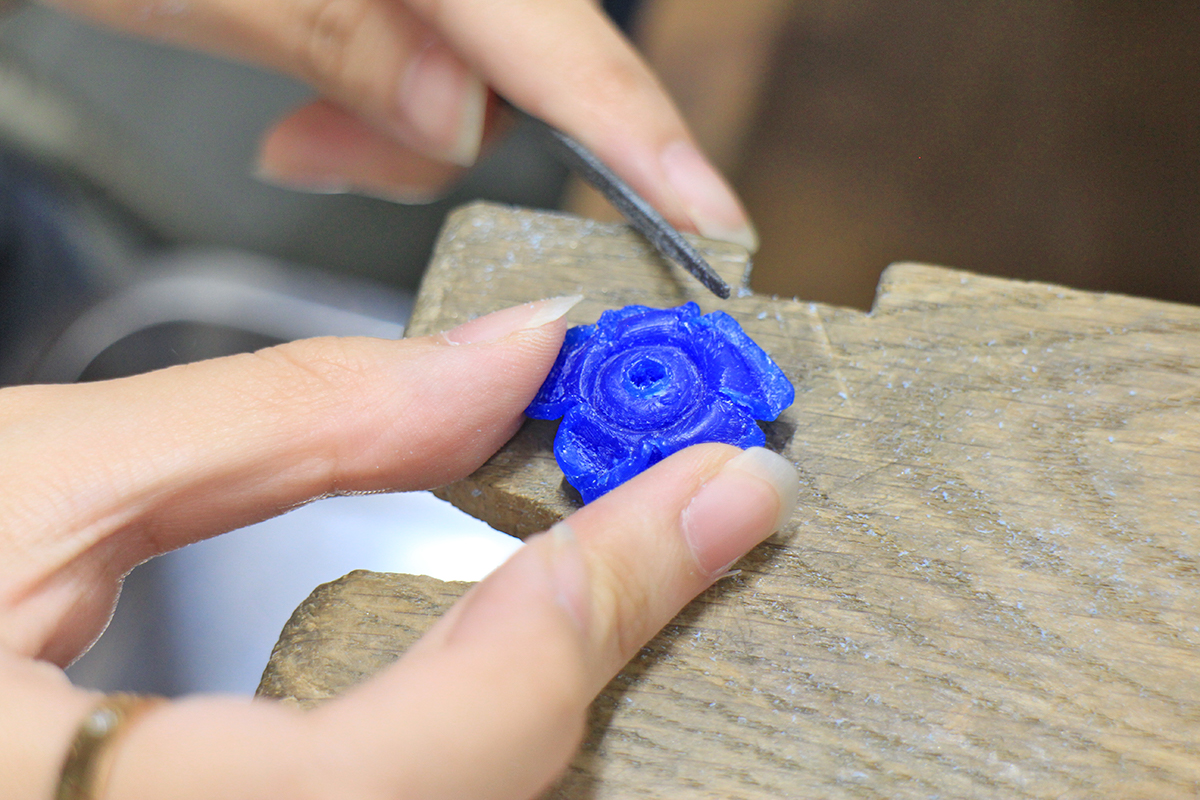 ハンドメイドコース】「シルバーワーク」の授業をのぞいてみよう②