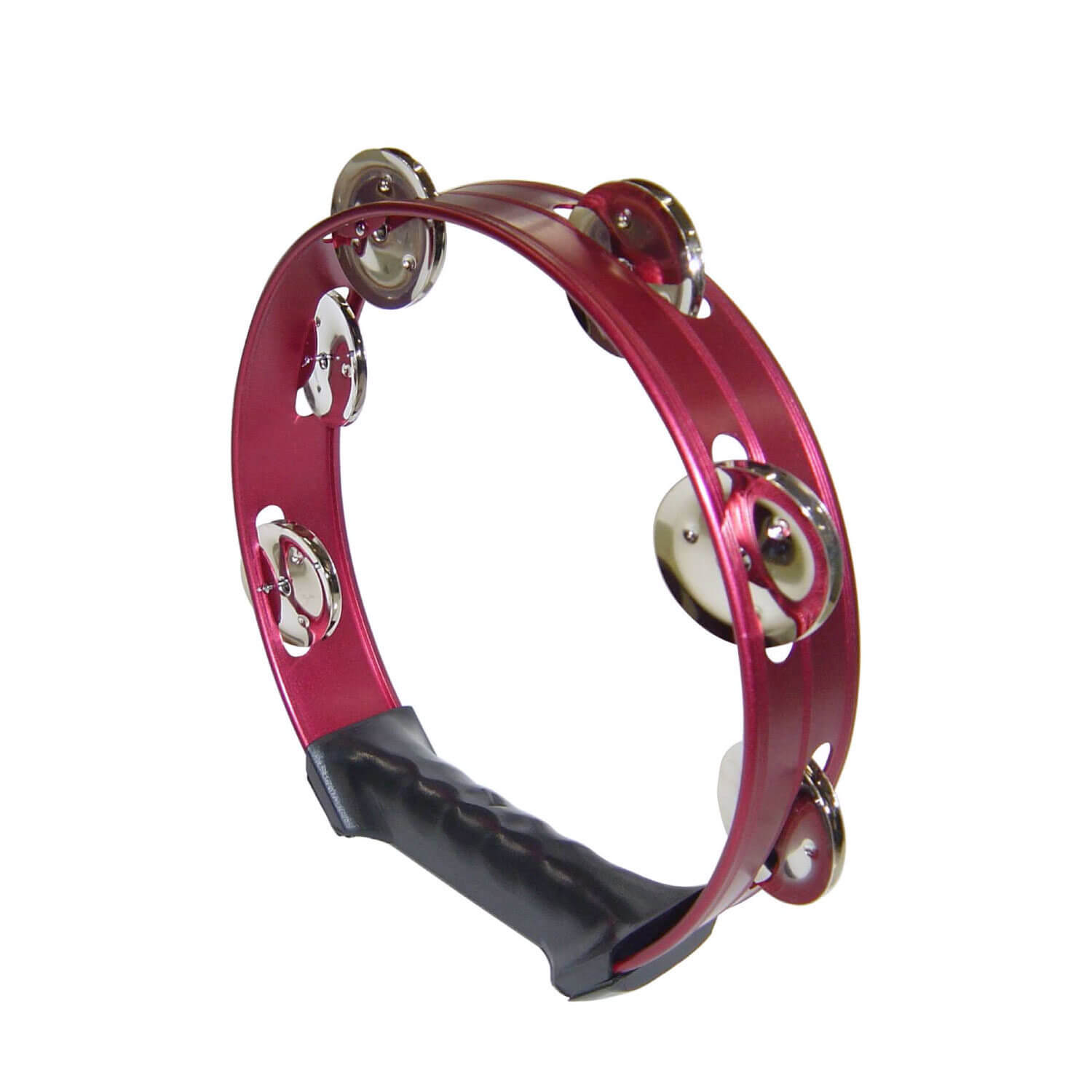 アルミ製タンバリン8インチ MM-6H RED | キクタニミュージック