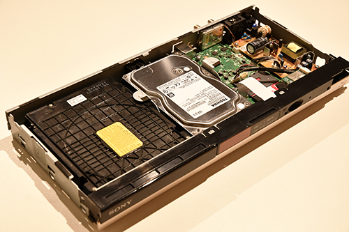 ERROR」と表示されるSONY BDZ-ZW1500のBlu-rayレコーダー修理 データ
