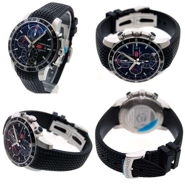 ショパール CHOPARD ミッレミリア2012 GMTクロノグラフ 168550-3001