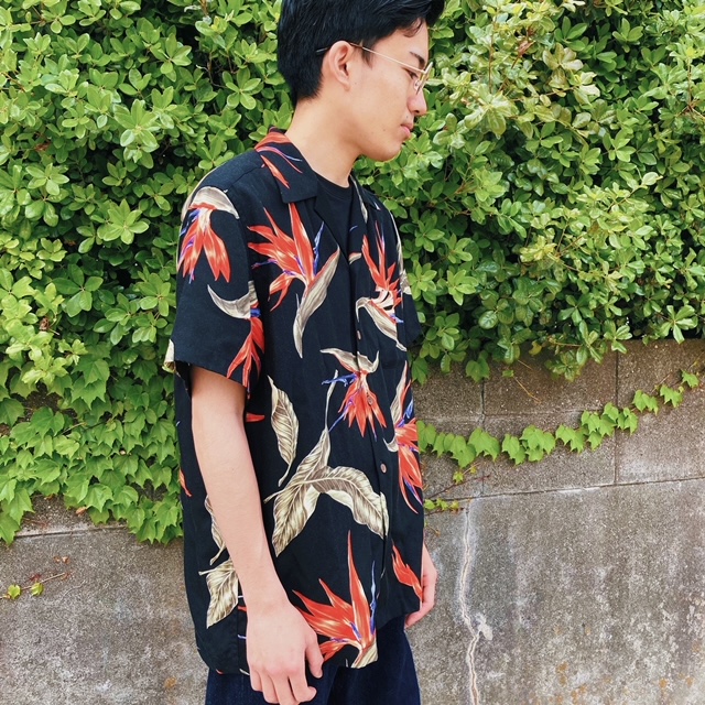 WACKO MARIA】BIRD OF PARADISE S／S HAWAIIANN SHIRT【買取入荷