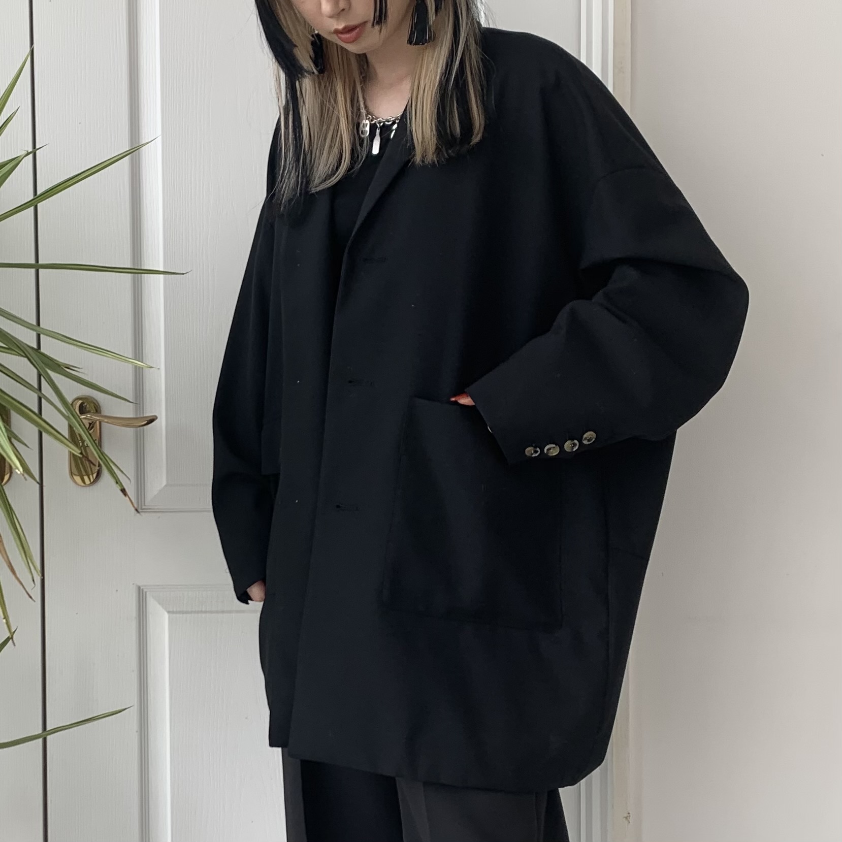 ENFOLD】HighTwist Weave BOX ジャケット 【買取入荷】 | カインドオル