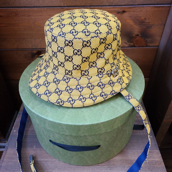GUCCI/グッチ】リバーシブルバケットハット【買取入荷情報