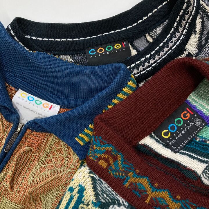 COOGI 90s Vintage ニット多数入荷しました【買取情報