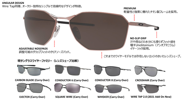 OAKLEYオークリー ワイヤーサングラス SAVITAR(サビター) スプリング