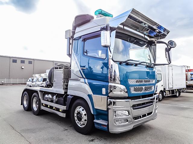 H29/12 三菱ふそう スーパーグレート トレーラーヘッド QKG-FV60VJR