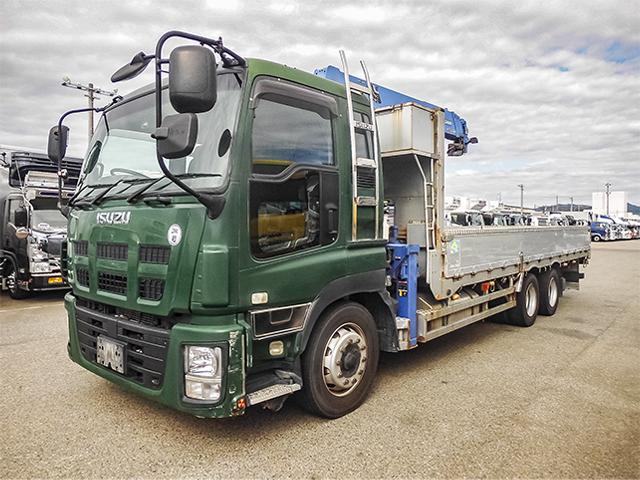 H24/12 いすゞ ギガ クレーン付アルミブロック QKG-CYY77AJ詳細情報