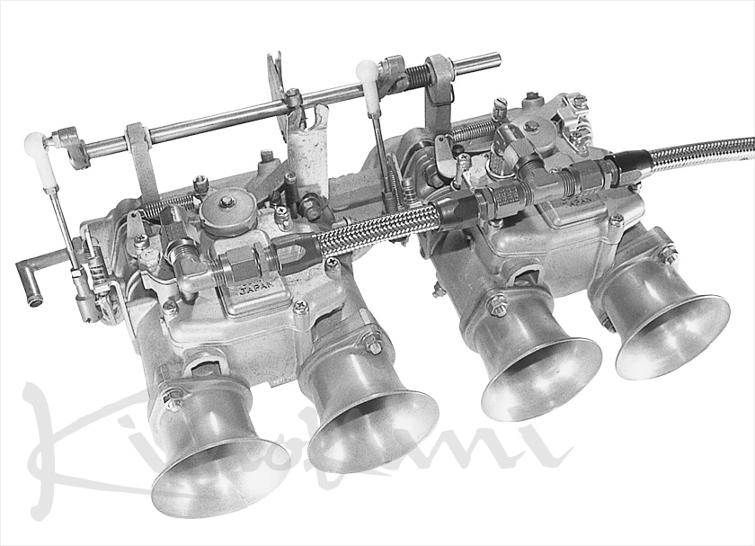 キノクニ ： キャブレター フューエルライン キット ウェーバー 3連