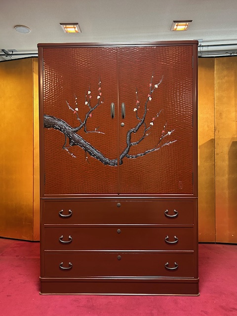 アウトレット商品 総桐小袖箪笥六ノ三 赤黒 | 桐たんす（桐箪笥）の