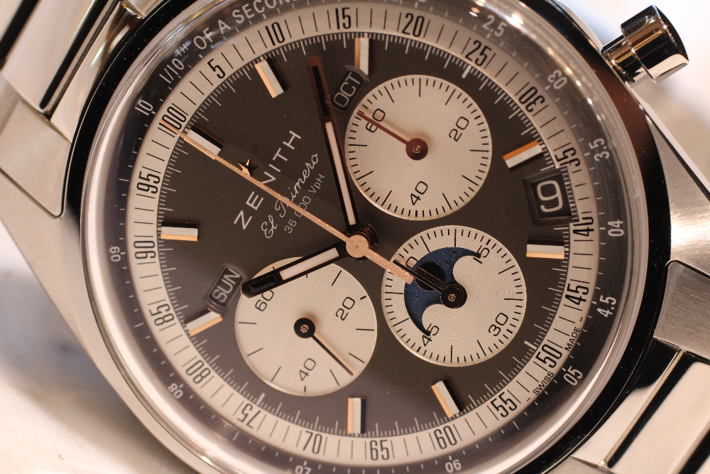 ゼニス】38mmのケースに凝縮された魅力_クロノマスター オリジナル