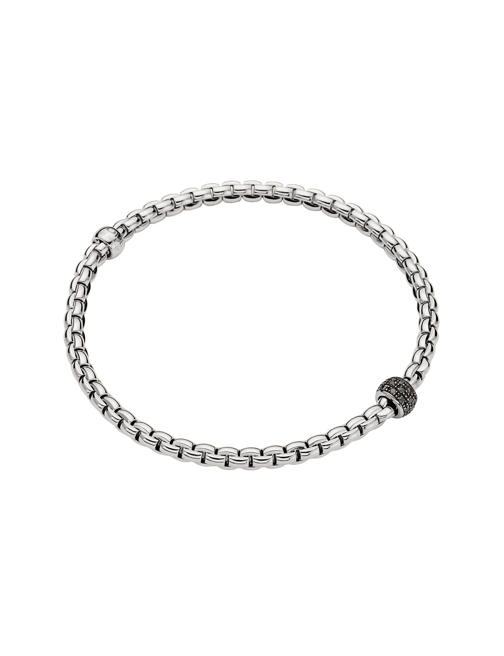 EKA TINY FLEX'IT ブレスレット 733B PAVEM ホワイトゴールド