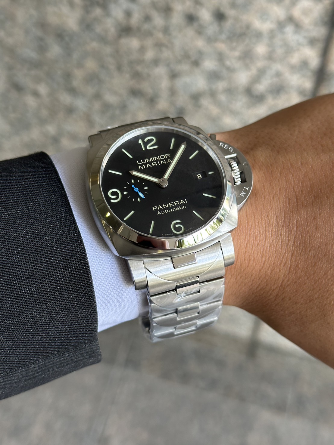 パネライ 】パネライ人気No.1モデルにブレスレット装着モデルが登場